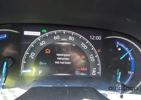 2020 Toyota Rav4 Hybrid Xse из США, поврежденный, VIN 4T3EWRFV0LU003413